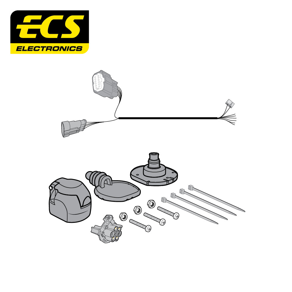 7 Pin Car Specific Wiring Harness For Iveco Daily Bus 2014 - Onwards