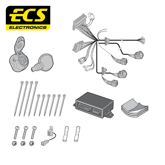 13 Pin Car Specific Wiring Harness For Jaguar XF Saloon 2008 To 2011