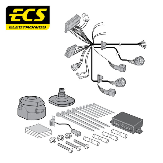 13 Pin Car Specific Wiring Harness For Jaguar XF Saloon 2011 To 2015