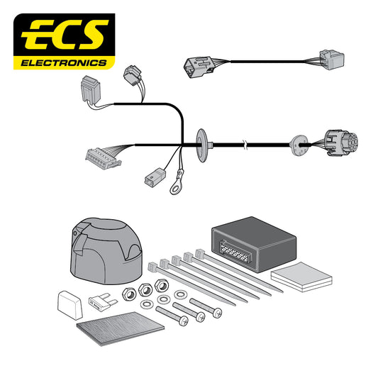 7 Pin Car Specific Wiring Harness For Jaguar XF Saloon 2015 To 2017