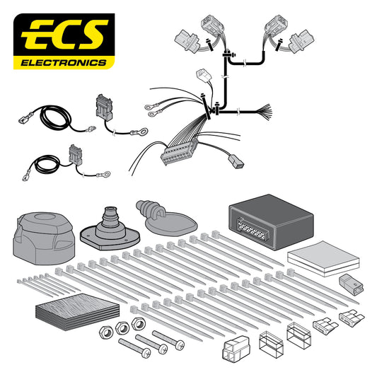 13 Pin Car Specific Wiring Harness For Kia Carens MPV 2013 - Onwards