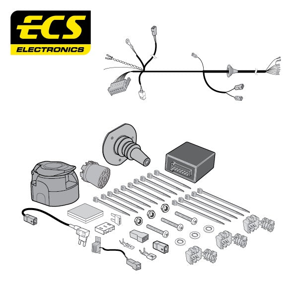 ECS 13 Pin Car Towbar Electrics Wiring Kit For Hyundai Tucson SUV 2015-2018