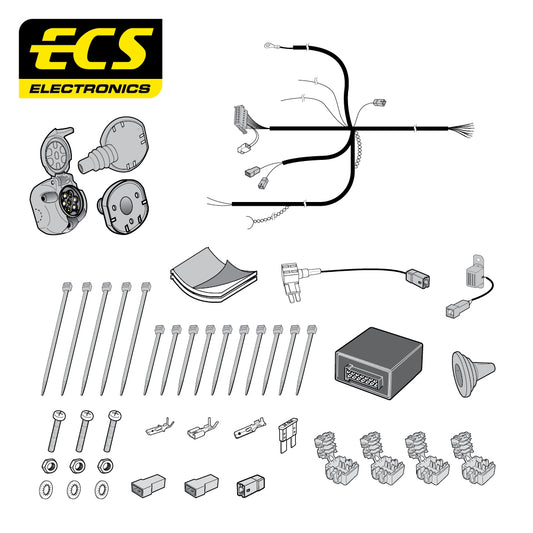 7 Pin Car Specific Wiring Harness For Kia Sorento SUV 2015 To 2018