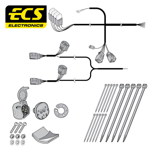 7 Pin Car Specific Wiring Harness For Land Range Rover Sport SUV 2005 To 09