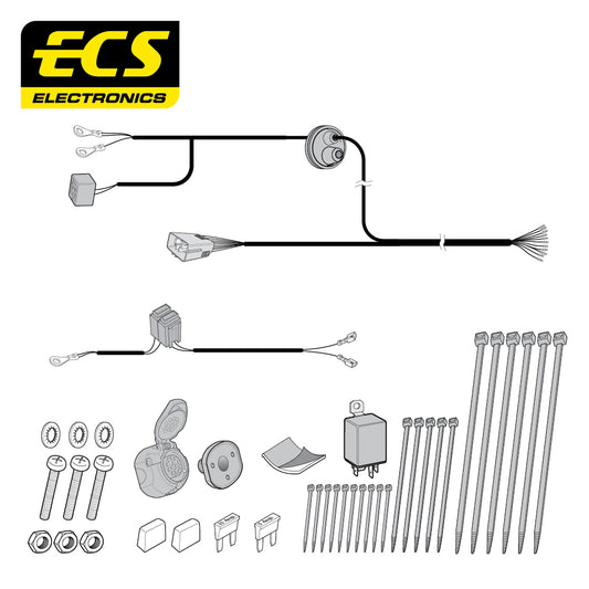 13 Pin Car Specific Wiring For Land Rover Defender SUV 4x4 1999 To 20