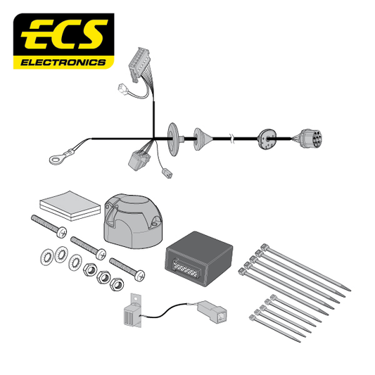 ECS 7 Pin Car Specific Towbar Electrics Wiring For Land Rover Discovery Sport PHEV 2021-Onward