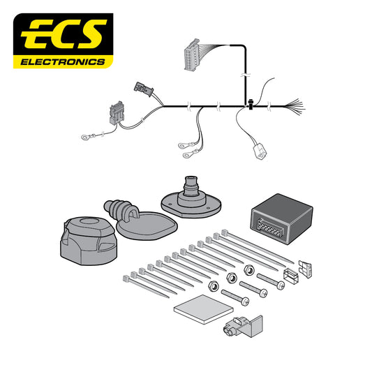 13 Pin Car Specific Wiring For Mercedes B Class 5 Door Hatchback 2005 To 11