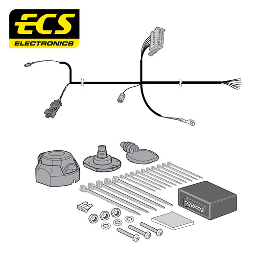 7 Pin Car Specific Wiring Harness For Mercedes GLS SUV 2016 To 2019