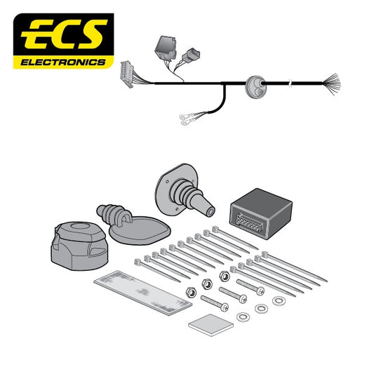 ECS 13 Pin Car Towbar Electrics Wiring Kit For Mercedes V Class MPV 2014-Onwards