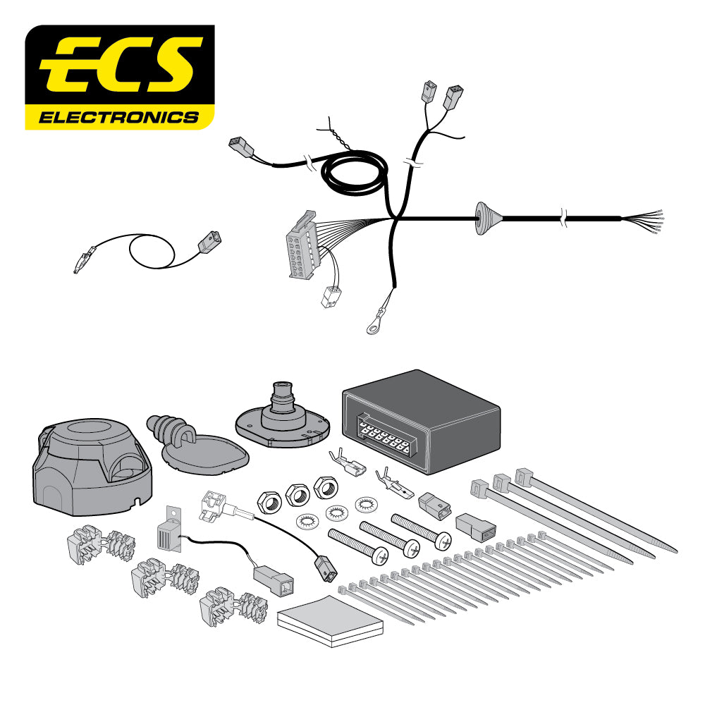 7 Pin Car Specific Wiring For Mg ZS EV E11 MCE 5 Door Hatchback 2022 - On