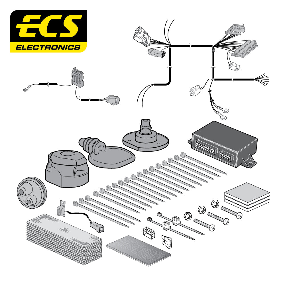 13 Pin Car Specific Wiring Harness For Citroen C4 Aircross SUV 2012-Onwards