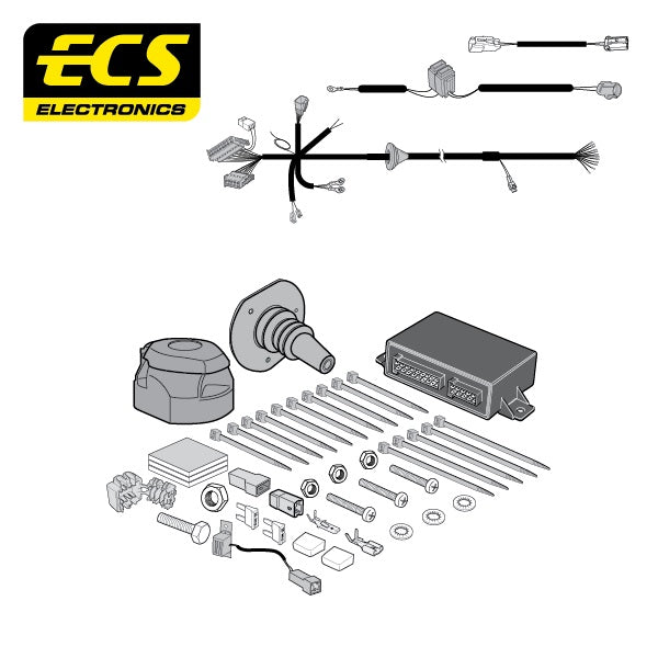 ECS 13 Pin Car Towbar Electrics Wiring For Mitsubishi Shogun Sport SUV 2018-On