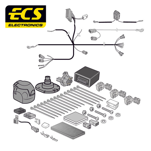 7 Pin Car Specific Wiring Harness For Mazda 3 5 Door 2019 - Onwards