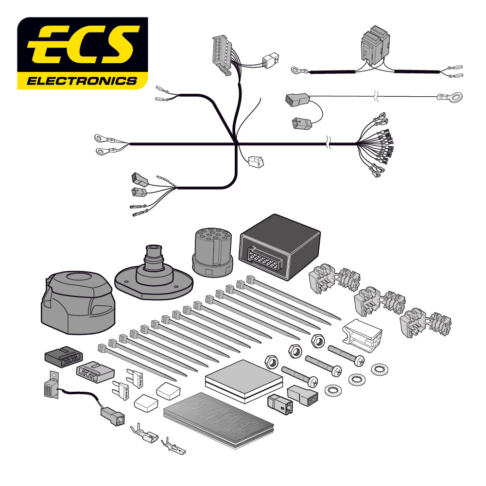 13 Pin Car Specific Wiring Harness For Mazda CX-30 SUV 2019 - Onwards