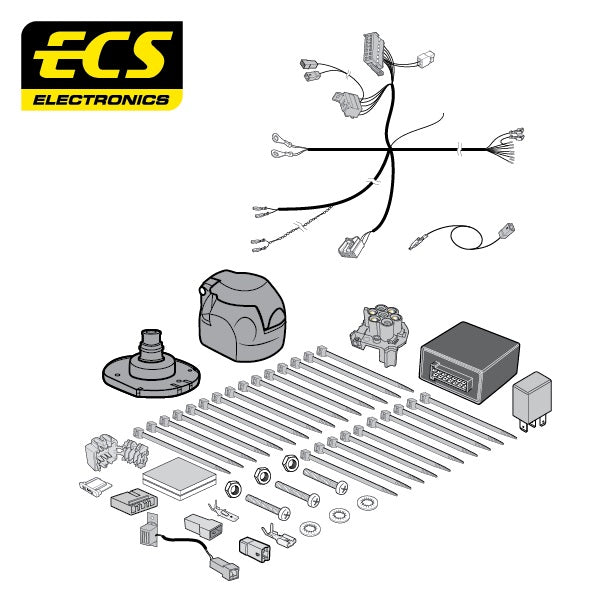 ECS 7 Pin Car Towbar Electrics Wiring Kit For Mazda CX-60 SUV 2022-Onwards