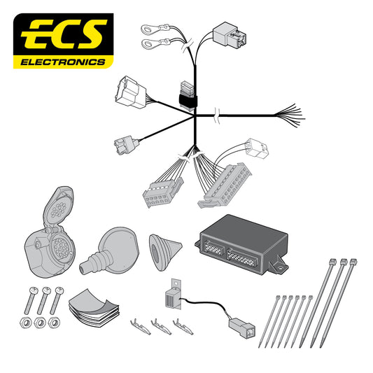 13 Pin Car Specific Wiring Harness For Nissan Juke SUV 2010 To 2014