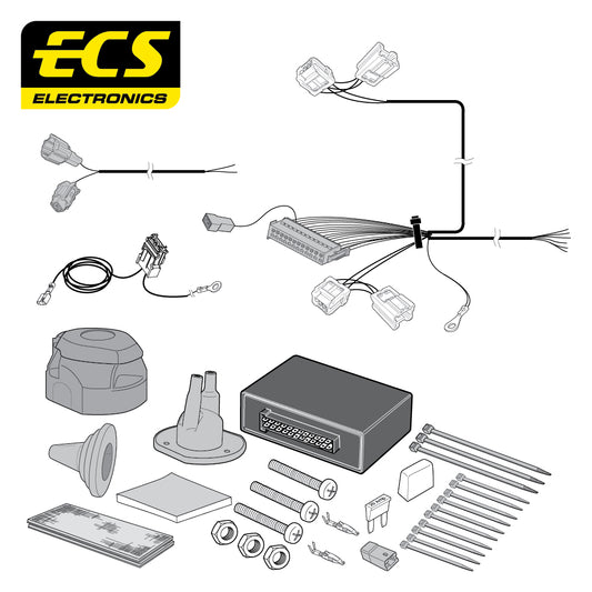 13 Pin Car Specific Wiring Harness For Nissan Micra Hatchback 2013 To 2017