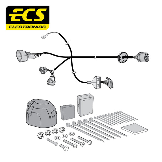 7 Pin Car Specific Wiring Harness For Mercedes X Class Pick Up 2017 To 2018