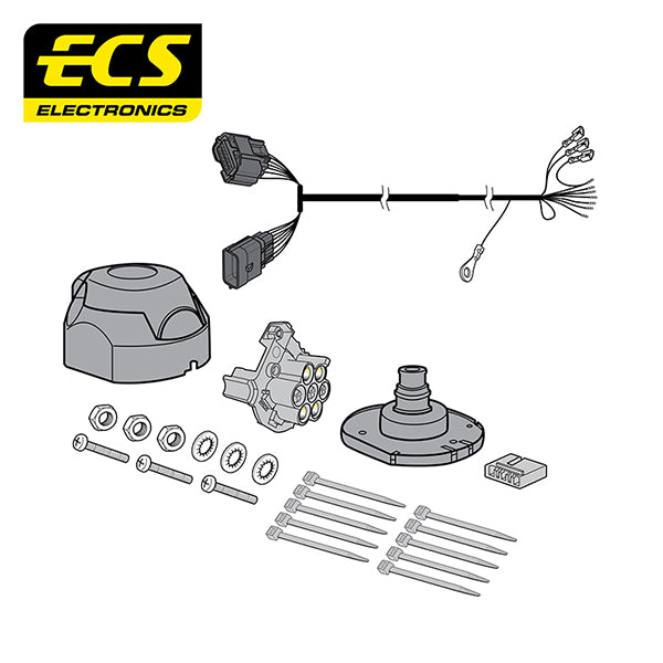 7 Pin Car Specific Wiring Harness For Renault Master Chassis Cab 2014-On