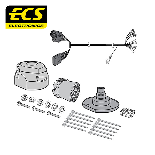 13 Pin Car Specific Wiring Harness For Vauxhall Movano Chassis Cab 14-Forth