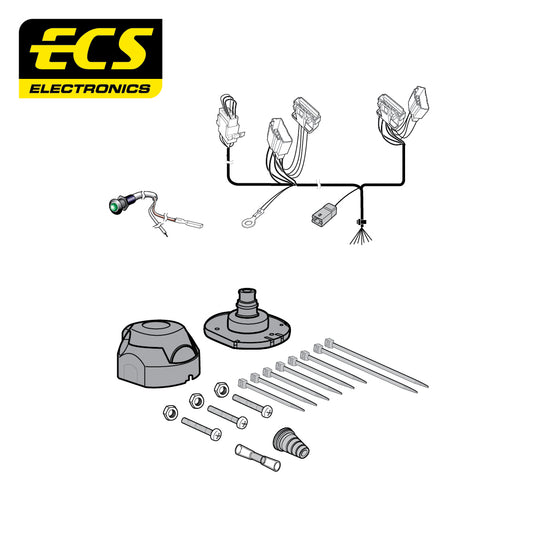 7 Pin Car Specific Wiring Harness For Vauxhall Zafira MPV 1999 To 2005