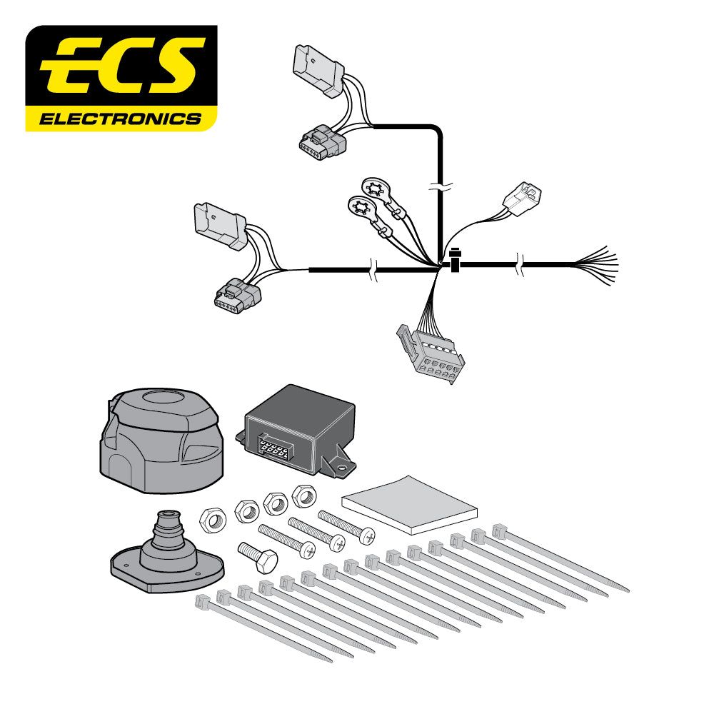 13 Pin Car Specific Wiring Harness For Renault Master Minibus 2010 - Onward