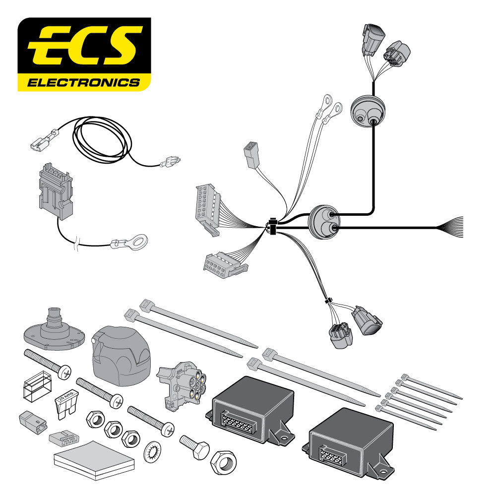 7 Pin Car Specific Wiring Harness For Vauxhall Combo Van 16 To 2018