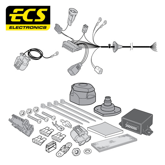 13 Pin Car Specific Wiring Harness For Citroen C5 Hatchback 2004 To 2008