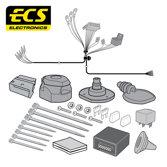 13 Pin Car Specific Wiring Harness For Peugeot 508 Saloon 2011 To 2018