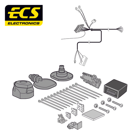 13 Pin Car Specific Wiring For Citroen C4 Cactus Hatchback 2014 To 2018