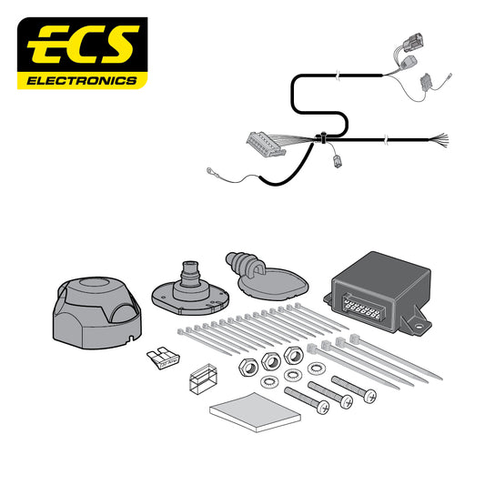 7 Pin Car Specific Wiring Harness For Vauxhall Vivaro-e Van 2020 - Onwards