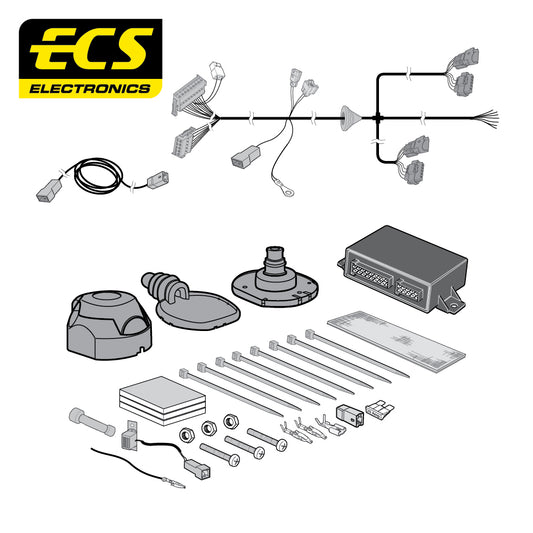 7 Pin Car Specific Wiring Harness For Renault Megane 5 Door 2008 To 2015