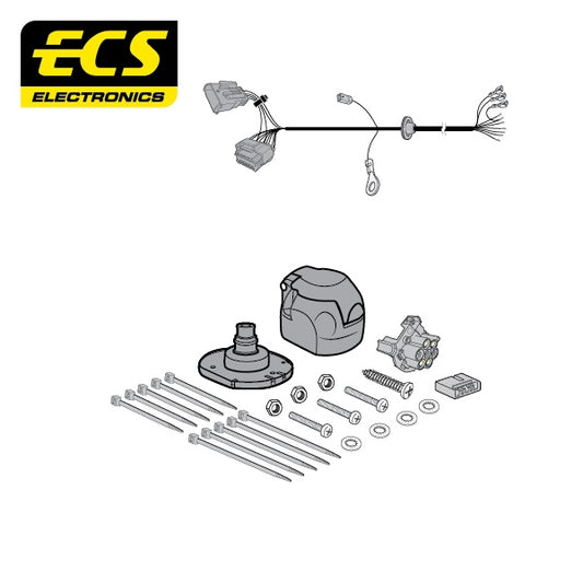 ECS 7 Pin Car Towbar Electrics Wiring Kit For Nissan Primastar Bus 2006-2014