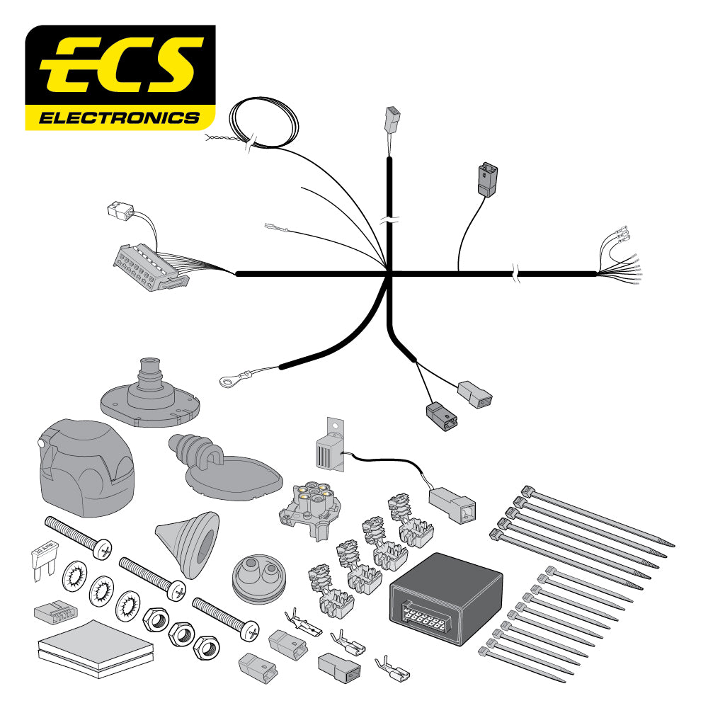 7 Pin Car Specific Wiring For Renault Megane Sports Tourer 2015 To 2020