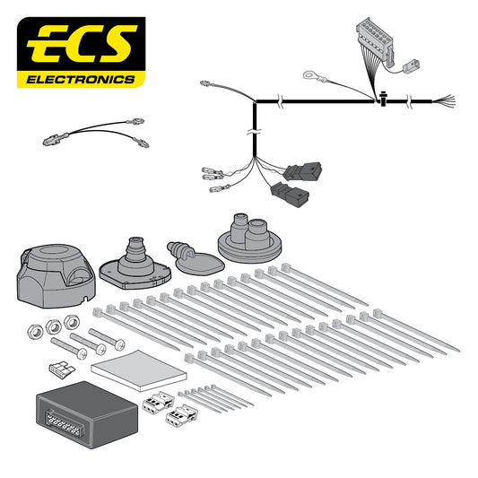 7 Pin Car Specific Wiring For Seat Toledo 5 Door Hatchback 2012 To 2015