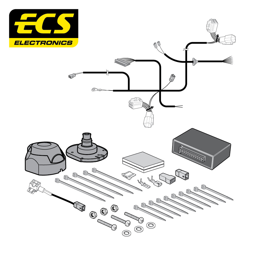 7 Pin Car Specific Wiring Harness For Suzuki Swift Hatchback 2017 - Onwards