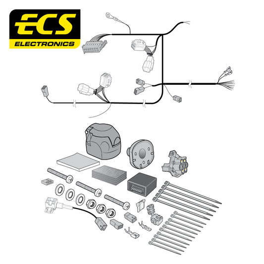 7 Pin Car Specific Wiring Harness For Suzuki Vitara SUV 2015 - Onwards