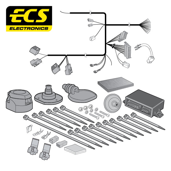 13 Pin Car Specific Wiring Harness For Toyota Yaris Hybrid Hatchback 2020-On