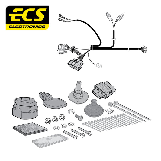 13 Pin Car Specific Wiring Harness For Toyota Highlander SUV 2020 - Onwards