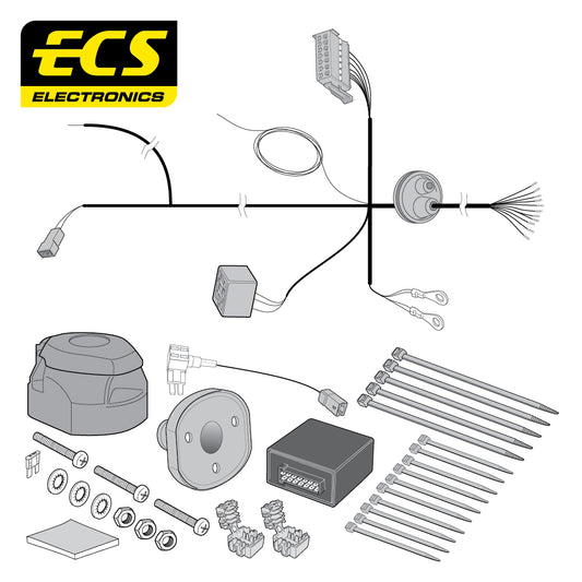 13 Pin Car Specific Wiring For Vauxhall Insignia 5 Door GrandSport 2017-On