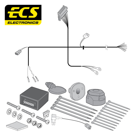 13 Pin Car Specific Wiring For Vauxhall Corsa 5 Door Hatchback 2019-Onwards