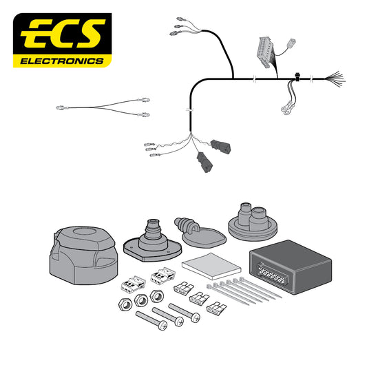 13 Pin Car Specific Wiring Harness For Volkswagen Touareg SUV 2010 To 2018