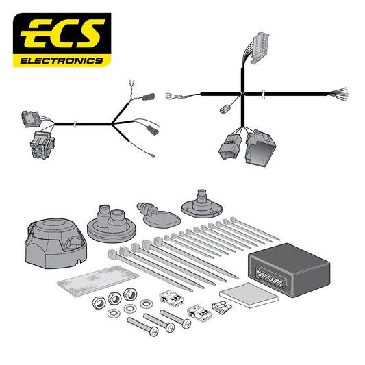 7 Pin Car Specific Wiring Harness For Audi A3 3 Door 2012 - Onwards