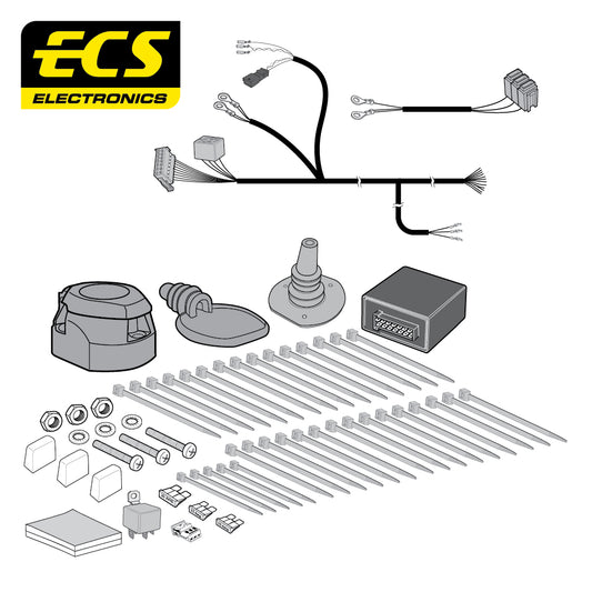 13 Pin Car Specific Wiring Harness For VW Transporter Chassis Cab 19-Onwards