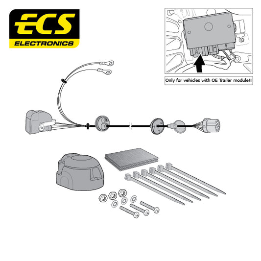 13 Pin Car Specific Wiring Harness For Cupra Ateca SUV 2018 - Onwards