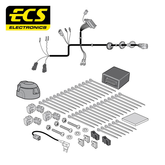 13 Pin Car Specific Wiring Harness For Volkswagen Caddy V Van 2020 - Onwards