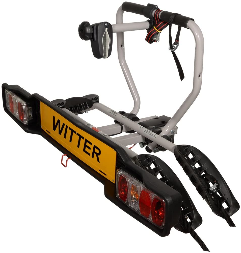 Witter Towbars ZX202 Bicycle Bolt-On Towball Mounted Carrier 2 Bikes Load 34kg