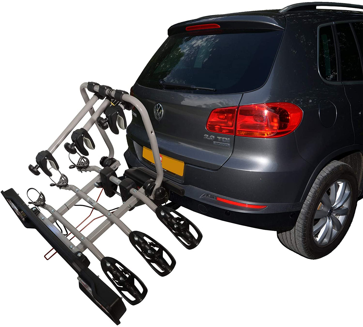 Witter Towbars ZX303 Clamp-On Towball Mounted 3 Bike Cycle Carrier Max Load 51kg