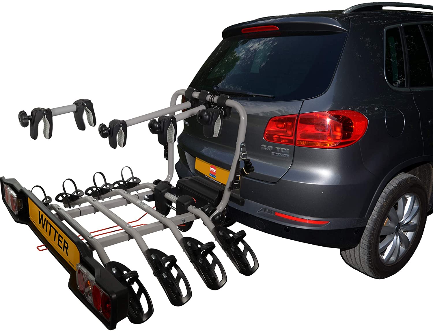 Witter tow best sale bar bike rack