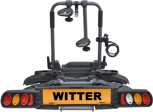 Witter Towbars ZX702 Clamp-On 2 Bike Towball Mounted Cycle Carrier Max Load 60kg